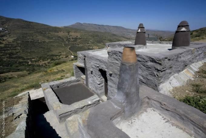 Alonaki Tinos Rental Cottage House Szkaládosz Kültér fotó